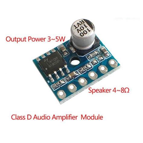 5128 Power Amplifier Module Class D Digital Power Amplifier Module 5W ...