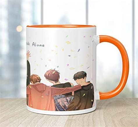 Buy NH10 DESIGNS BTS Printed Coffee Mug for Girls Boys Kids Birthday ...