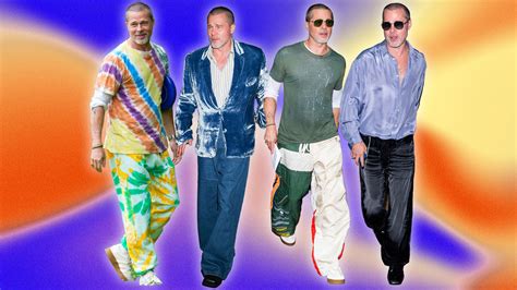 Brad Pitt’s Style Went Full Fight Club This Weekend | GQ