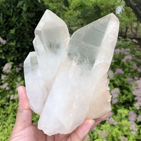 3.02LB Stunning Natural Rough Clear Quartz Crystal Cluster/raw - Etsy ...