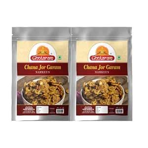 GFP Gluten Free Low Fat Black Chana JOR Garam Namkeen Snacks for Diet ...