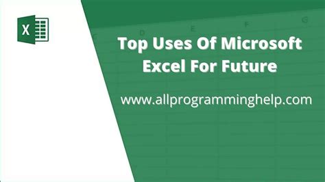 Top uses of microsoft excel | PPTX
