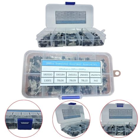 General Purpose PNP NPN Transistors Assortment Kit