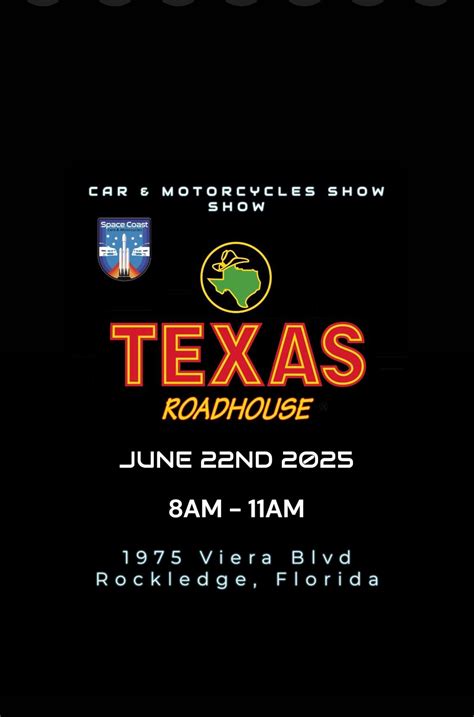 Space Coast Cars and Motorcycles at Texas Roadhouse , Texas Roadhouse ...