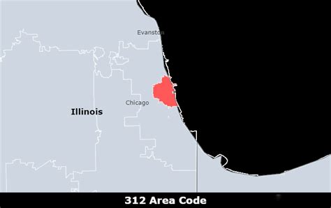 Image result for 312 Area Code Zip Code