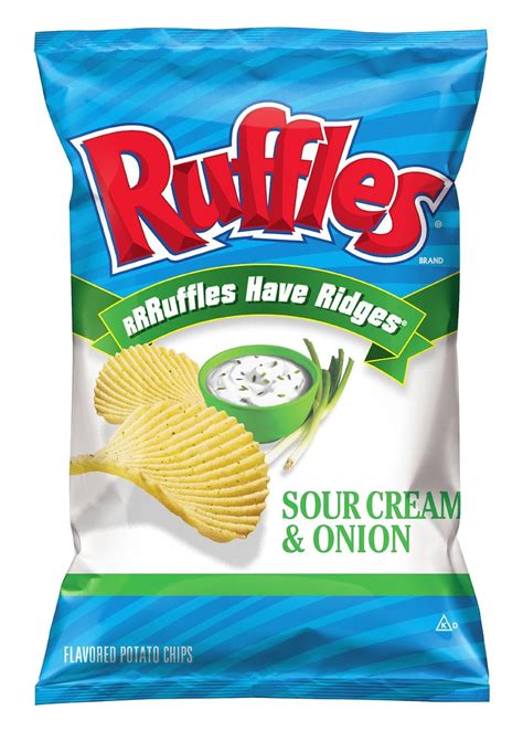 Ruffles Sour Cream & Onion Potato Chips | Fig App
