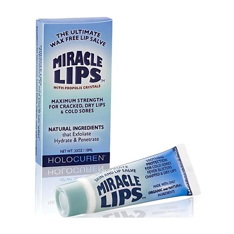 Miracle Lips Salve for Dry, Cracked, Sunburned Lips & Cold Sores - Joanna Peterson