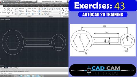 Image result for AutoCAD 2D Practice Drawings