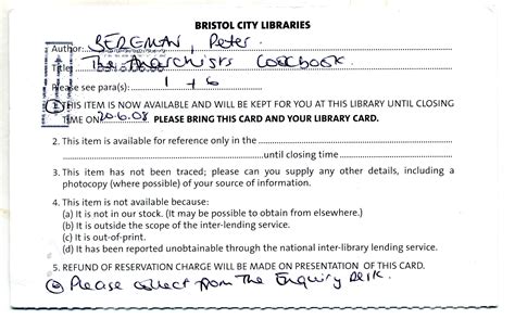 Cookbook: The Anarchist Cookbook