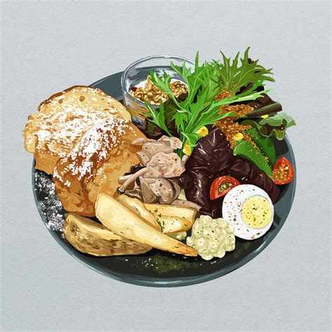 Food插画 的图像结果