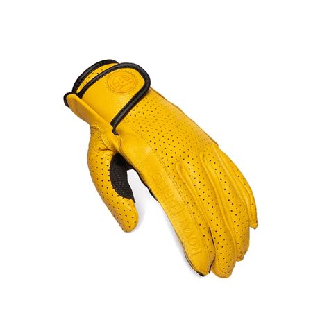 Royal Enfield Summer Riding Womens Gloves (Yellow)– Moto Central