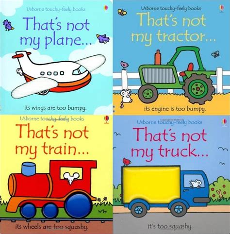 Buy Vehicle Touchy-feely USBORNE That's Not My Series 4 Books ...