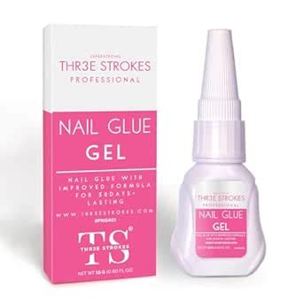 Super Strong Nail Glue Gel (15g) for Press on Nails,Drip and Clog Proof ...
