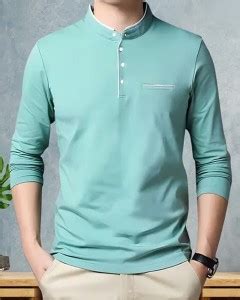 EyeBogler Solid Men Henley Neck Green, White T-Shirt - Buy EyeBogler ...