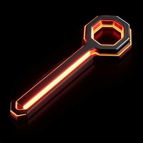 3d hex key icon tool and assembly illustration logo | Premium AI ...