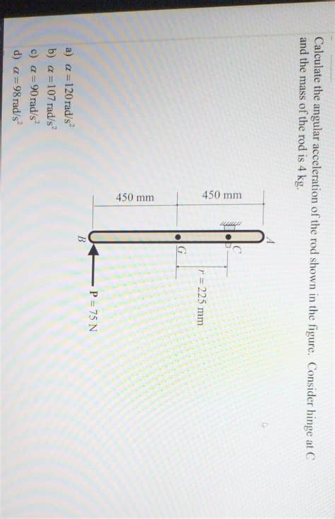 calculate angular acceleration - Brainly.in