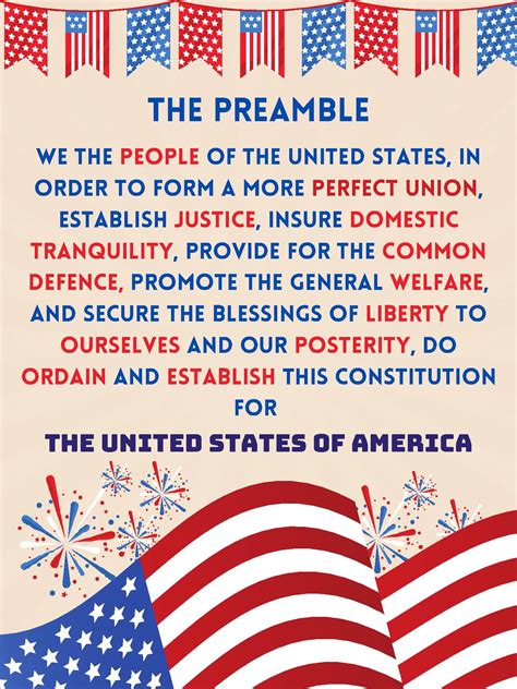 The Preamble to the Constitution - Classful