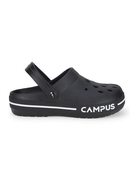 Buy Mens Clogs - Gc 4004 Black Mens Clogs - Campus Shoes
