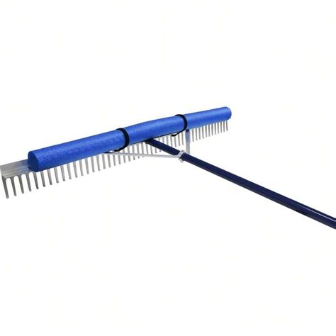3005.4254 48" Floating Lake Rake With 11' Extension Handle And 50' Rope ...