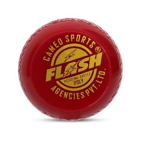 Flash Middling Synthetic Cricket Ball – Sportswing.in