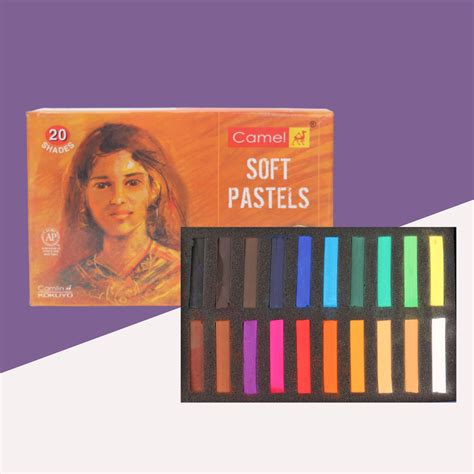 Camel Soft Pastels - Multicolour ( Pack of 20 ) – Topperskit LLP