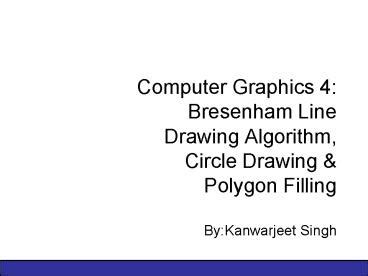 Image result for Bresenham Line Algorithm Example in Computer Graphics