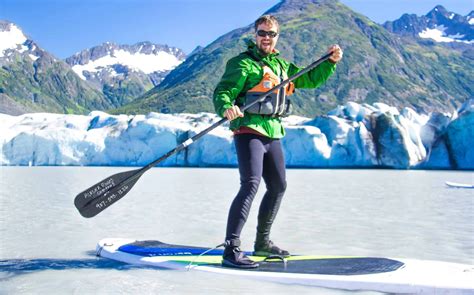 Spencer Paddle Boarding ARC – Alaska Rivers Company