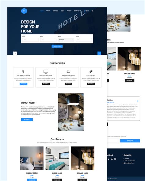 Image result for HTML Website Template