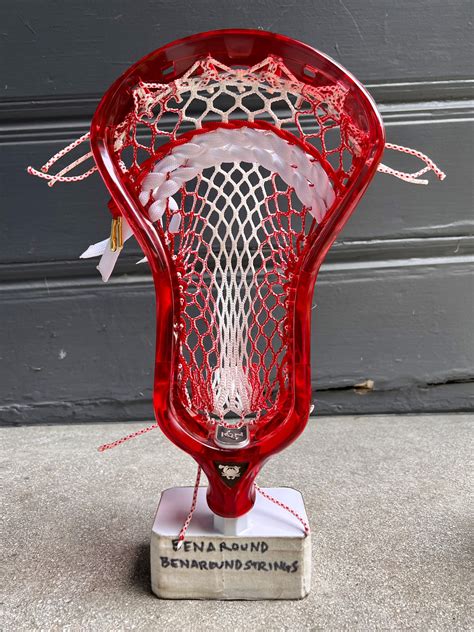 ECD Ion Dyed Red - Pro Strung W/ Throne Fiber 3.0 Semi Soft | SidelineSwap