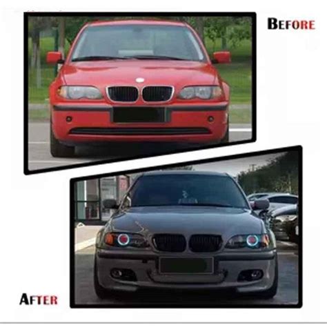 Car Craft Compatible With Bmw 3 Series E46 1998-2004 Front Bumper ...