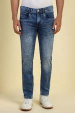 Buy Men Blue Mid Wash Jeans Online - 39946316 | Allen Solly