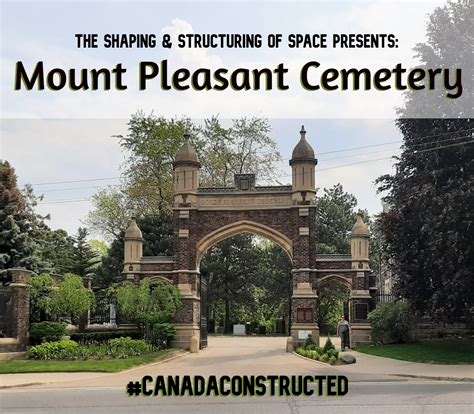 The Shaping & Structuring of Space: Mount Pleasant Cemetery – Canada ...