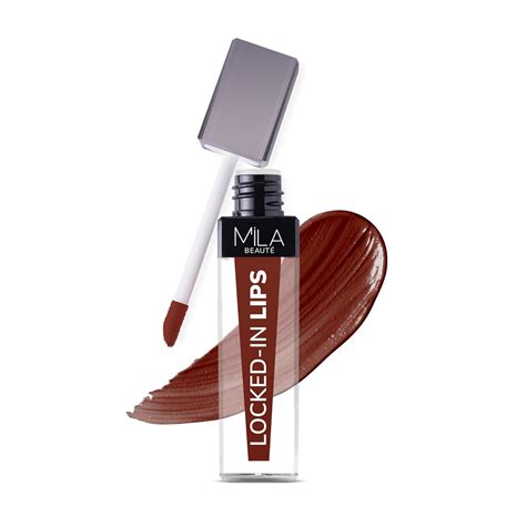 Buy Mila Beauté Locked In Lips Transfer Proof Liquid Lipstick | 12 Hrs ...