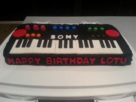 Image result for Keyboard Cake Design