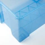 SAMLA box, blue, 78x56x43 cm/130 l (30 ¾x22x17"/34 gallon) - IKEA