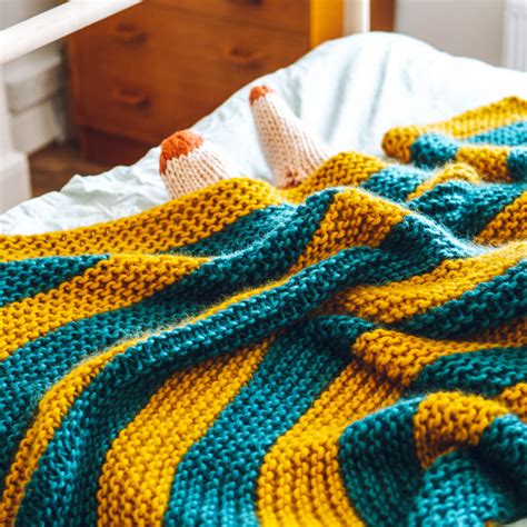 Knitted Blanket Pattern For Beginners at Barney Brock blog