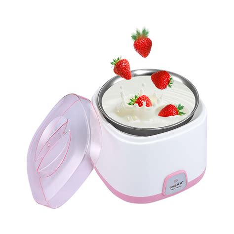优益（Yoice）酸奶机 米酒机 家用全自动不锈钢内胆1L Y-SA11 粉色_优益（Yoice）