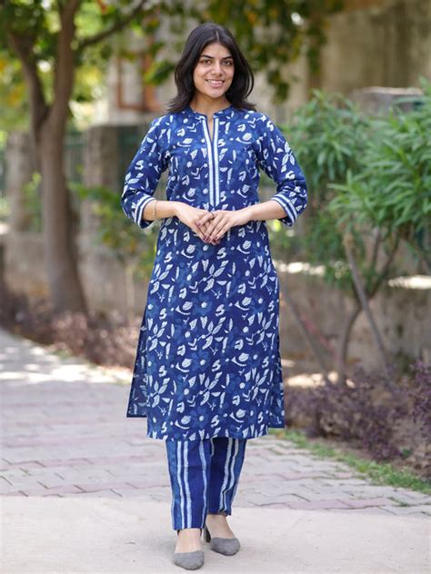 Buy Pure Cotton Kurtas,Kurta Sets n Dresses for Women Online in India ...