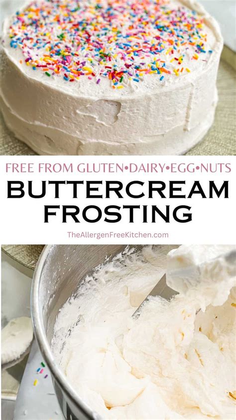 Vanilla Dairy Free Buttercream Frosting