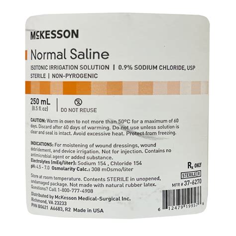 Normal Saline Solution