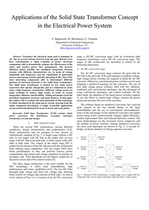 Image result for Solid-state Transformer Applications