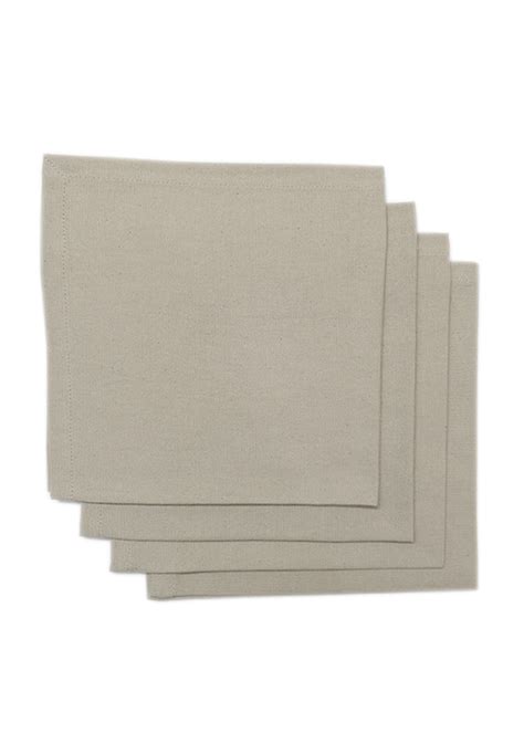 Get Beige Solid Table Napkin - Set of 4 at ₹ 450 | LBB Shop