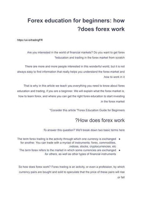 Trading Currency PDF 的图像结果