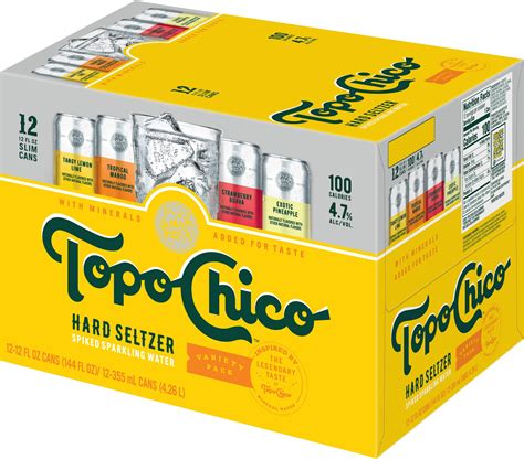 Topo Chico Seltzer Variety 12pk Can – White Horse Wine and Spirits
