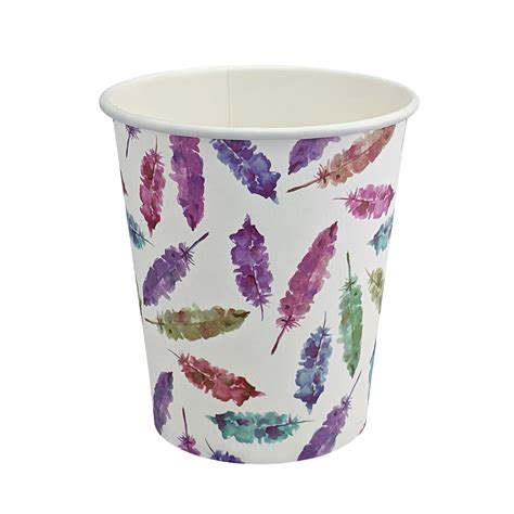 Buy Small Compostable Paper Cups, 200 Count Disposable for Hot and Cold ...
