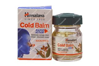 Himalaya Cold Balm 10 Gm - Uses, Side Effects, Dosage, Price | Truemeds