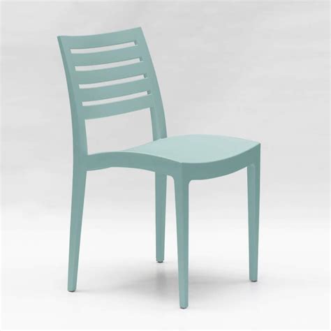 Sedia Gruvyer Verde Salvia - Design Moderno E Impilabile