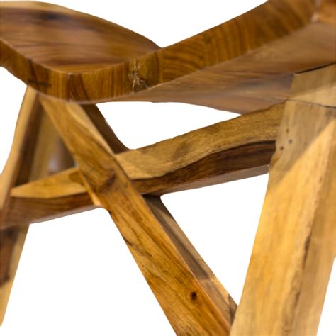 Stevia Solid Wood Easy Chair | Comfortable Easy Chair for Living Room