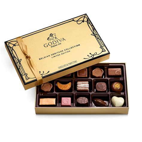 Amazon.com: Godiva Chocolatier Heritage Collection – 15-Piece Assorted ...