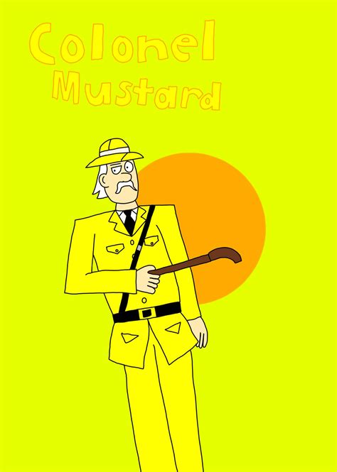 Colonel Mustard from Clue by JeffreyAlPython96 on DeviantArt